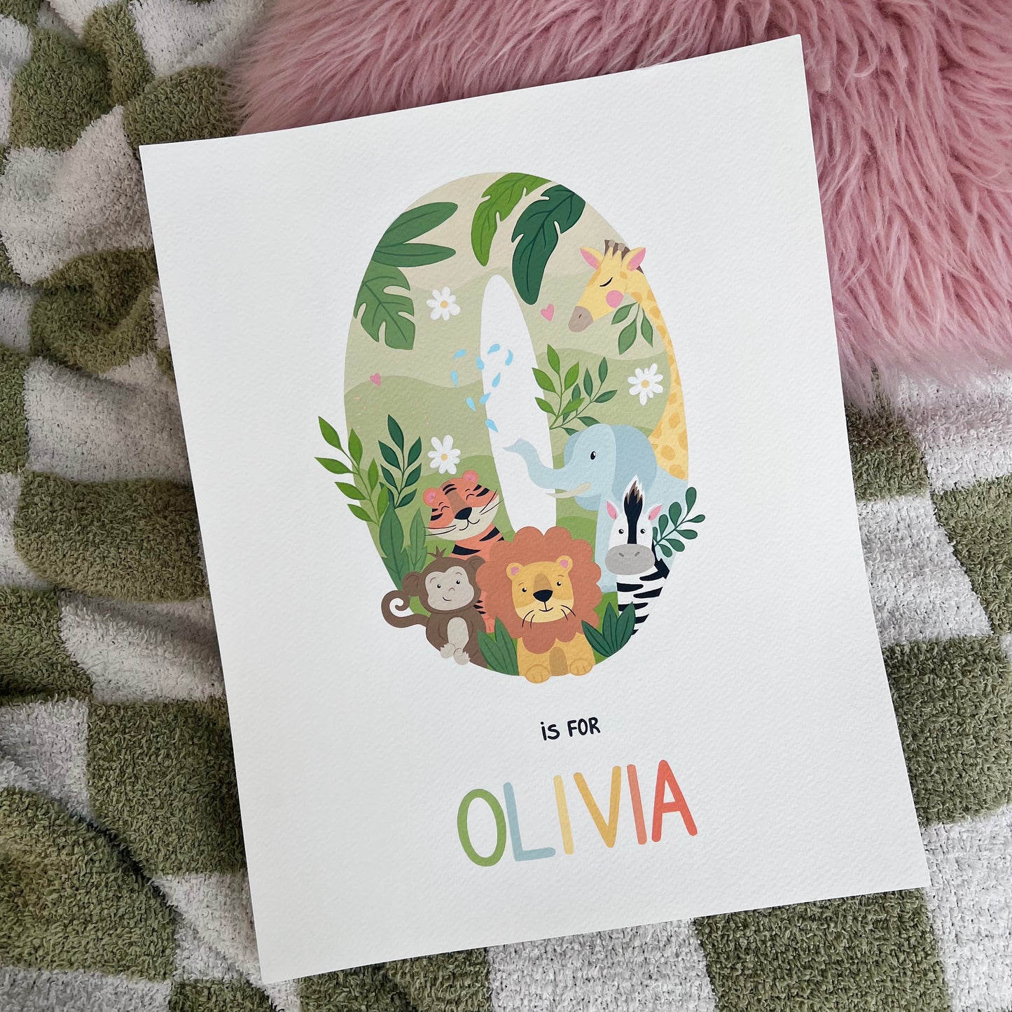 Hand-Painted Personalized Name Artwork