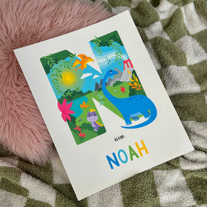 Hand-Painted Personalized Name Artwork