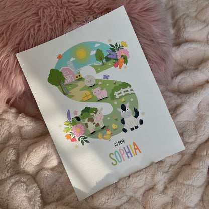 Hand-Painted Personalized Name Artwork