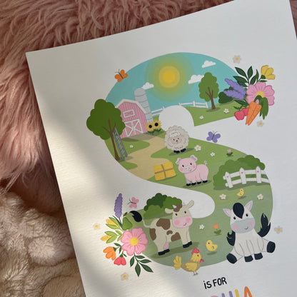 Hand-Painted Personalized Name Artwork