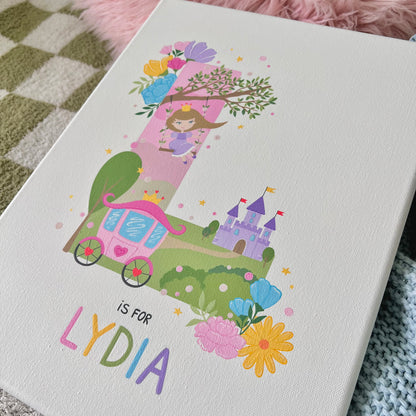 Custom Initial Name Art - Any Theme