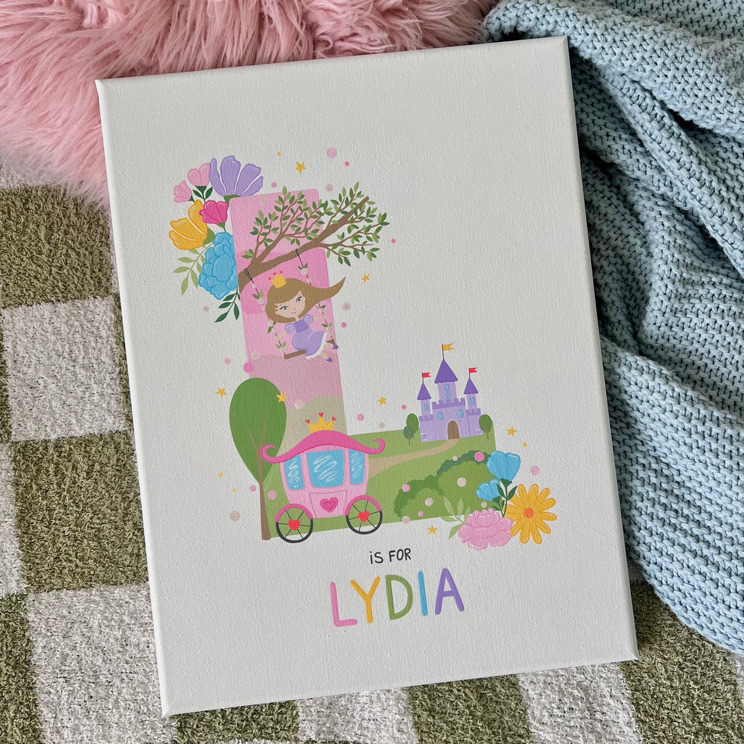 Custom Initial Name Art - Any Theme